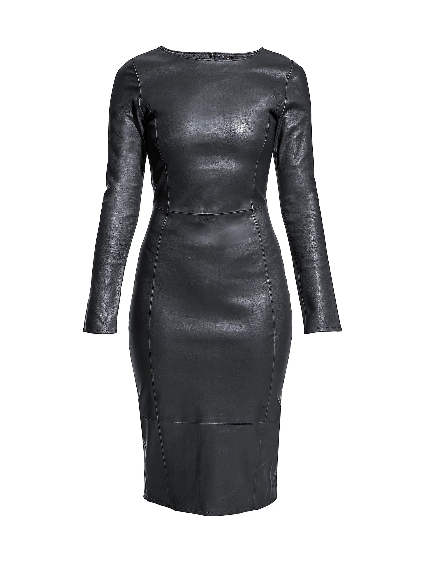 Mrs. Smith Stretch Leather Dress