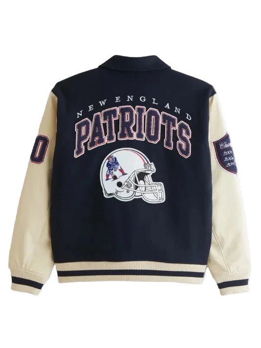 Abercrombie New England Patriots Varsity Jacket