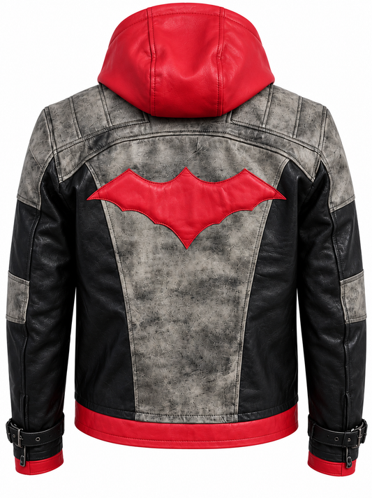 Arkham Knight Jason Todd Leather Jacket