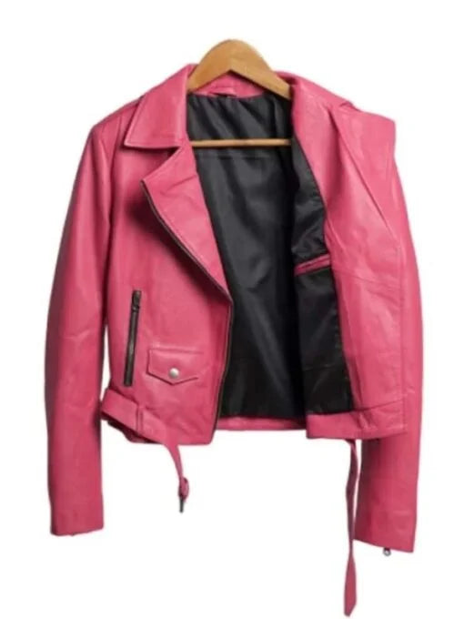 Barbie Pink Biker Jacket