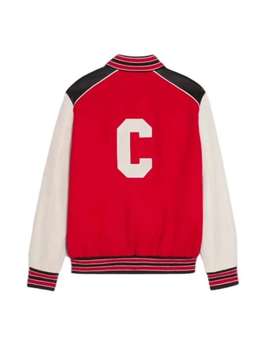 Classic Teddy Varsity Jacket