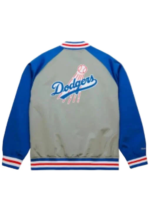 Dodgers Vintage Logo Double Clutch Jacket