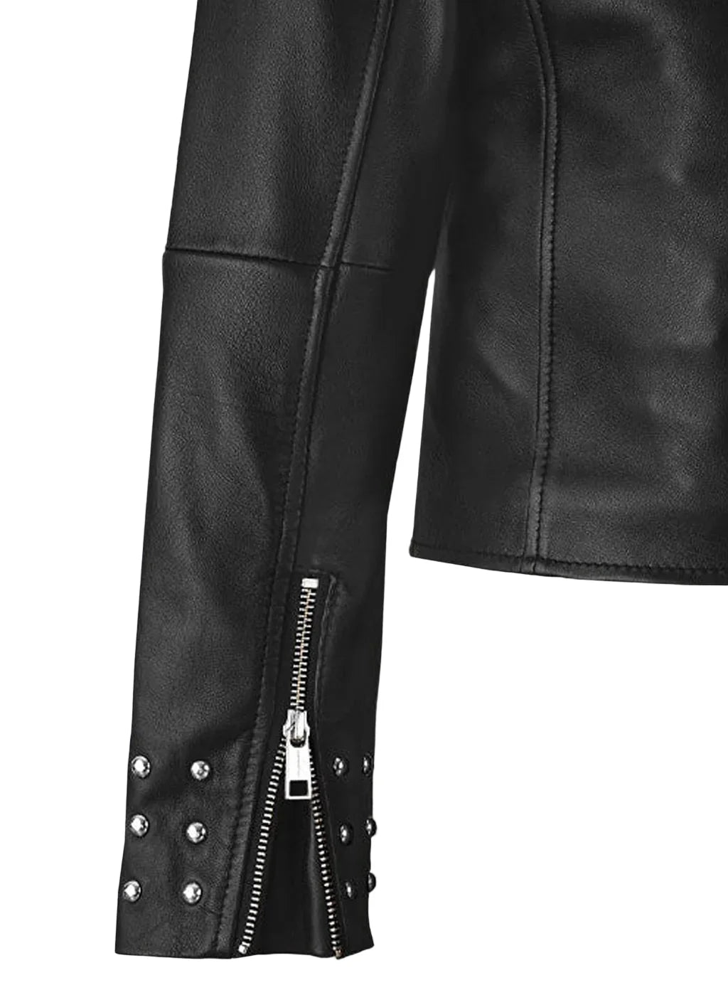Eva Studded Leather Jacket