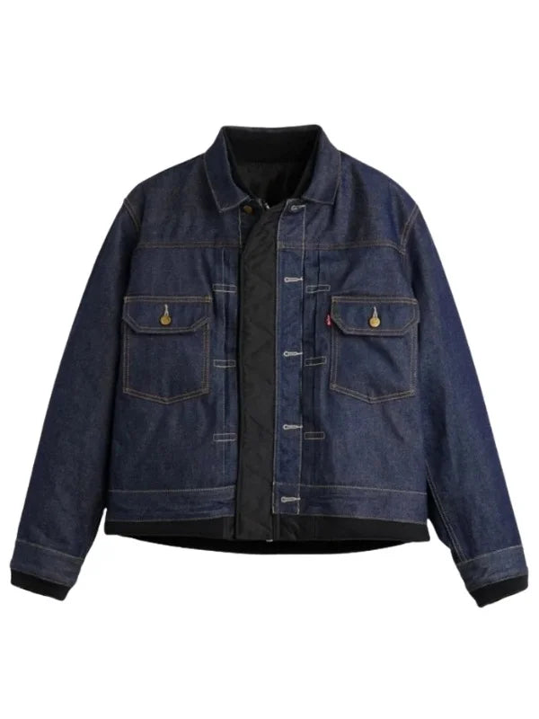 Levi’s x sacai Denim x Nylon Twill Reversible Blouson Jacket