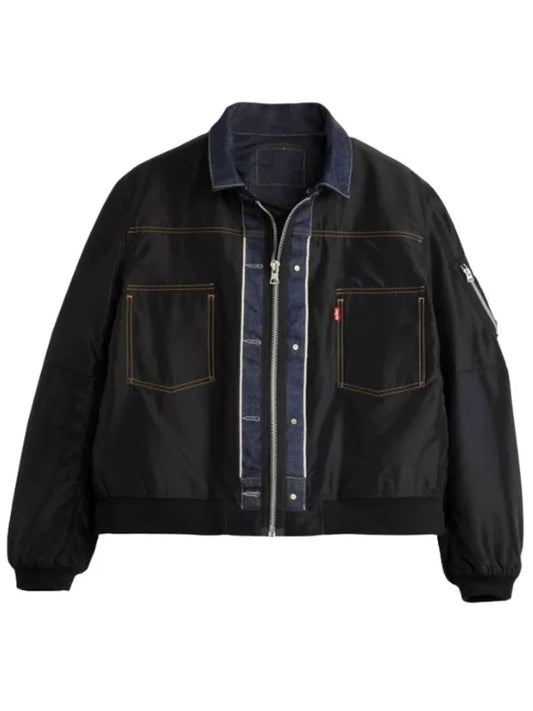 Levi’s x sacai Denim x Nylon Twill Reversible Blouson Jacket