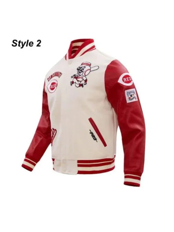 MLB Cincinnati Reds Retro Varsity Jacket