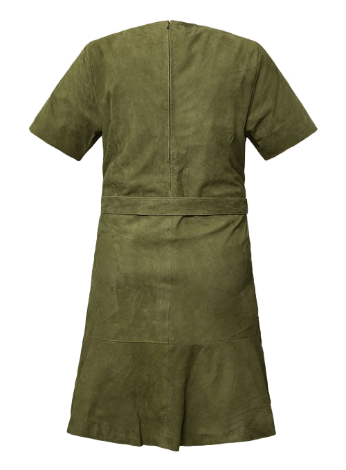 Meghan Markle Leather Dress