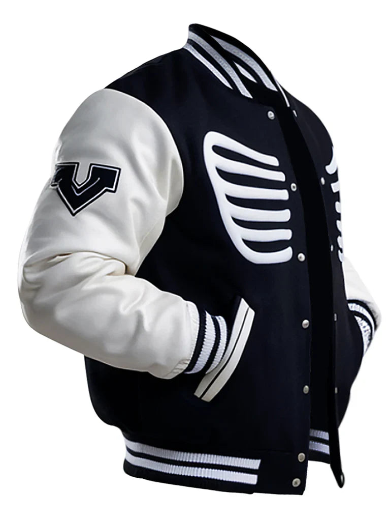 The Greatest Skeleton Stadium Varsity Jacket