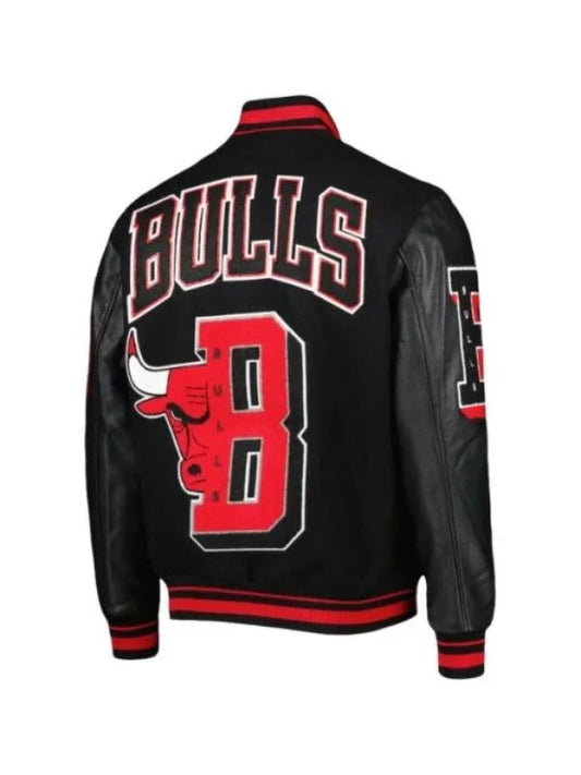 Mens Pro Standard Chicago Bulls Mash Up Varsity Jacket