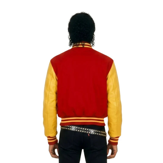 Michael Jackson Letterman bomber jacket