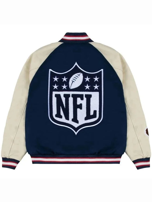 NFL GOLF WANG Letterman Full-Snap Jacket