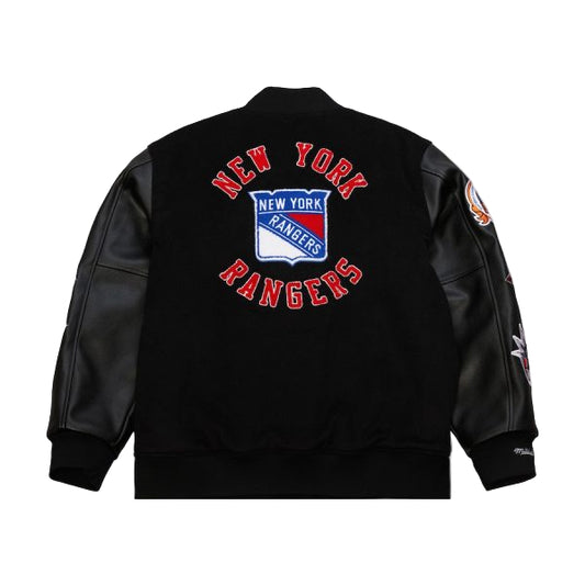 New York Rangers Full-Snap Jacket