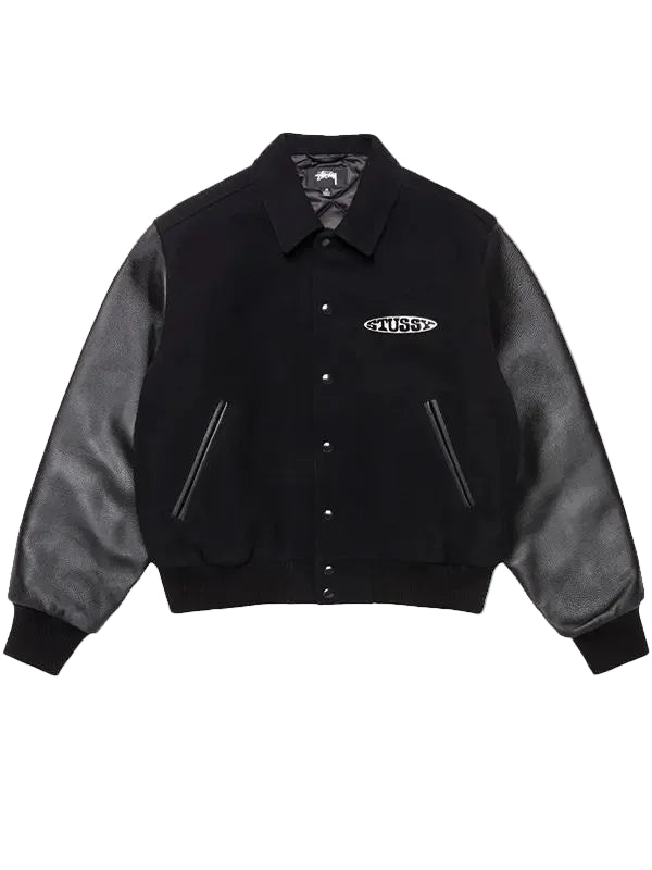 Stüssy Globe Varsity Jacket