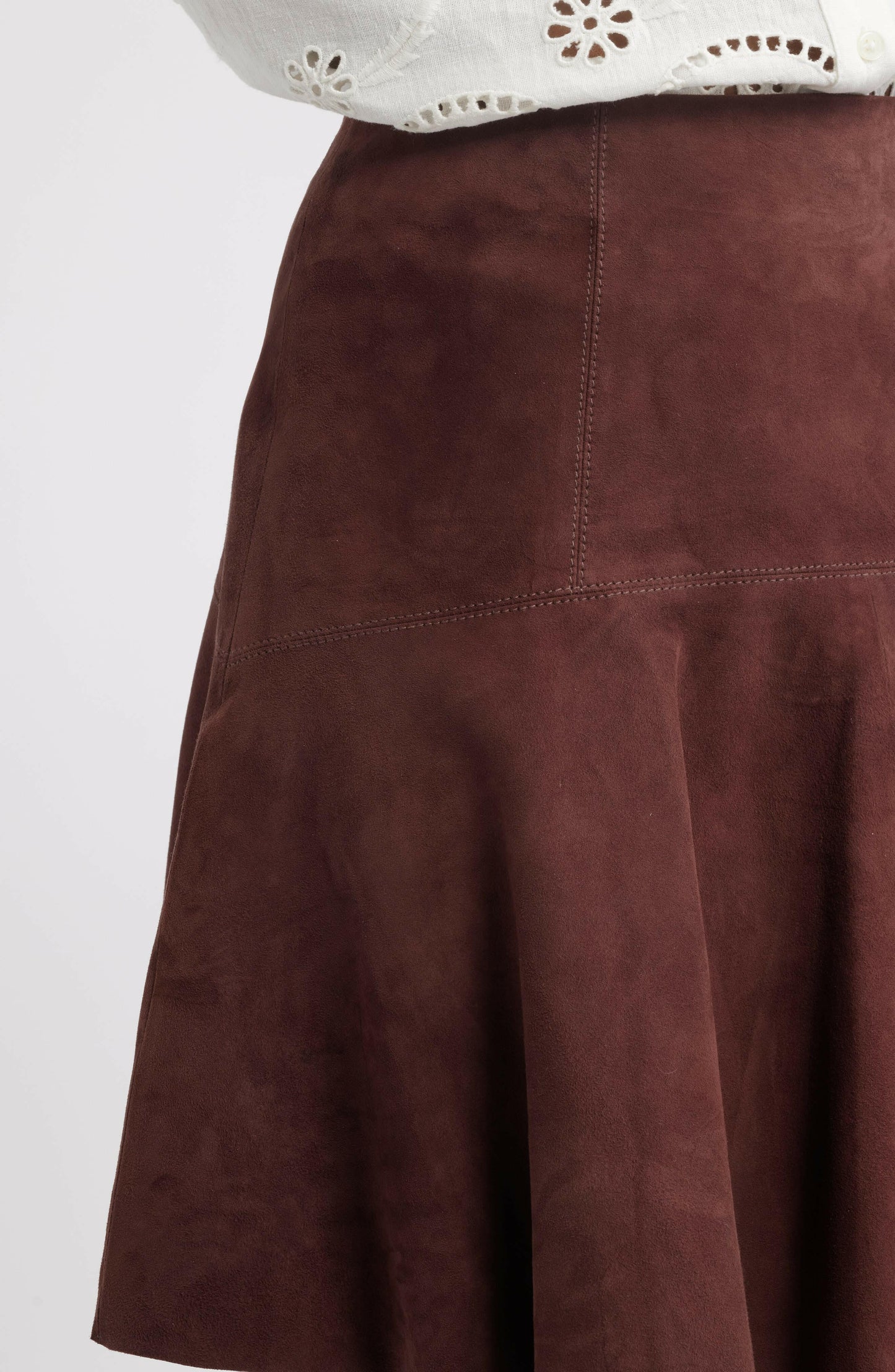 Suede Miniskirt Treasure & Bond