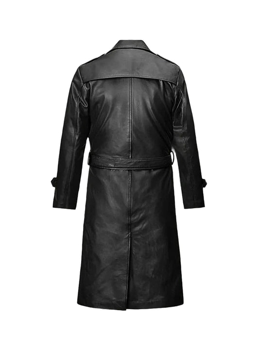 The Avengers Nick Fury Leather Trench Coat