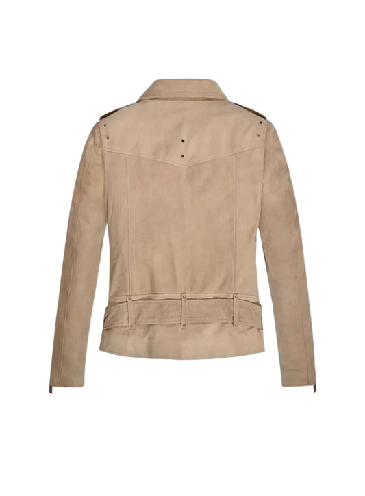 Wiella Biker Suede Leather Jacket