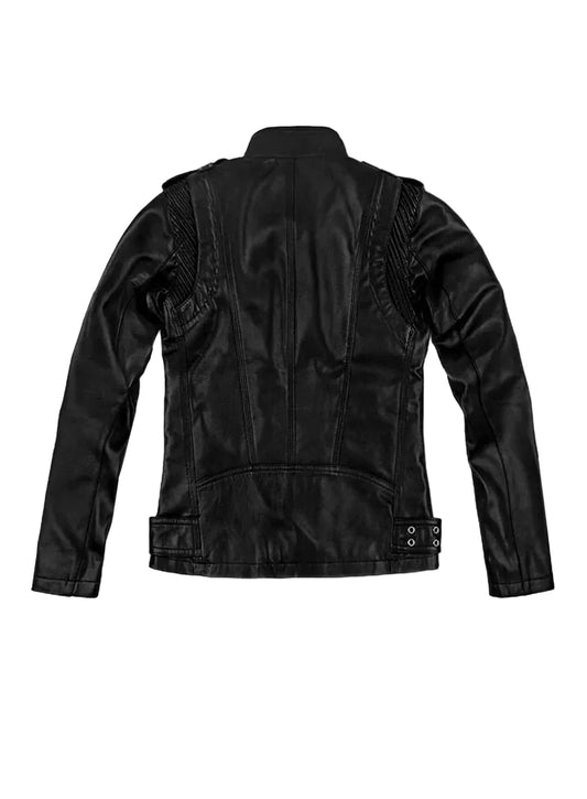 Women’s Biker Leather Jackets Stylish Outerwear