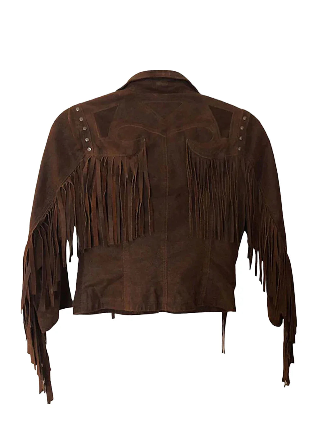Women's Fringe Leather Jacket