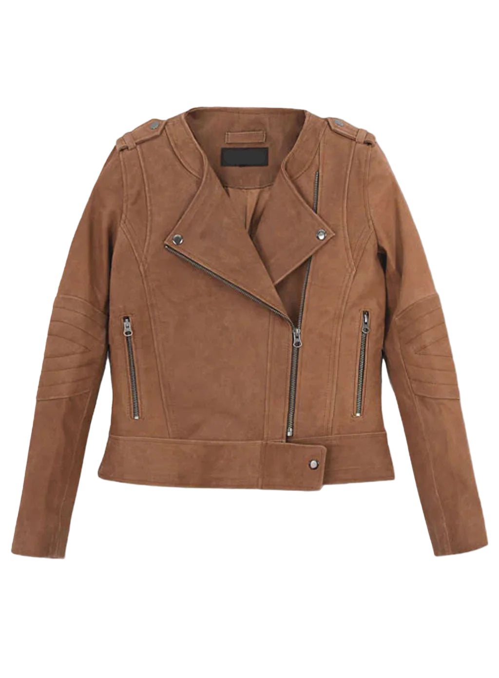 Women's Stylish Suede Biker Jacket