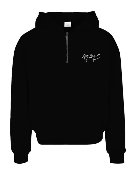 Naruto and Sasuke Anime Graphic Black Custom Hoodie