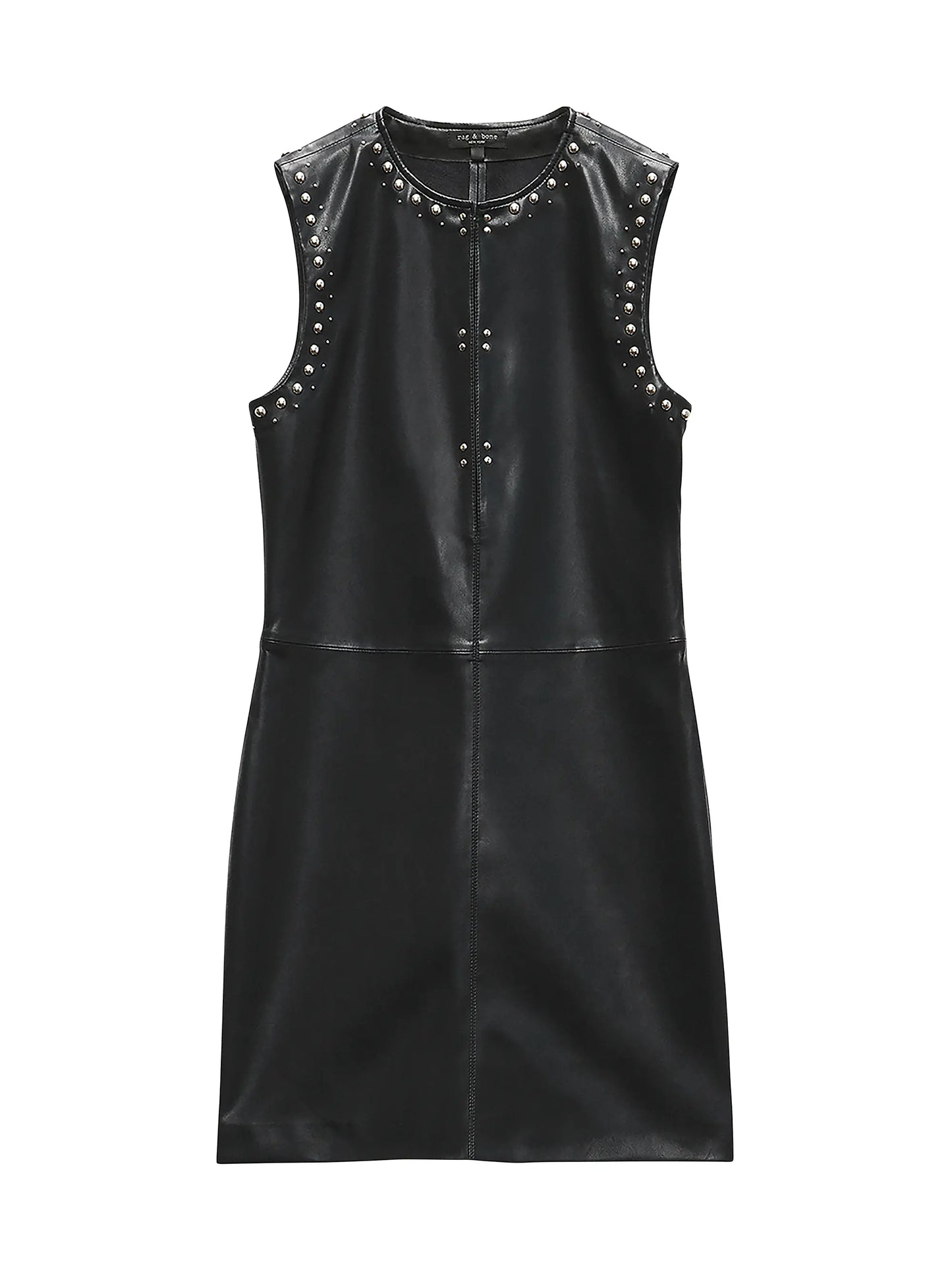 rag & bone Brigette Leather Minidress