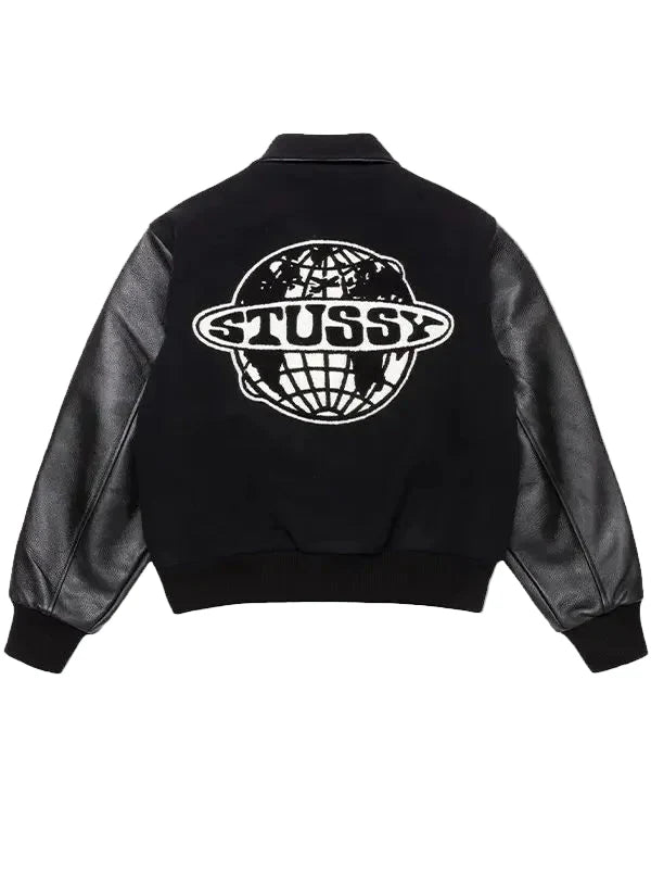 Stüssy Globe Varsity Jacket