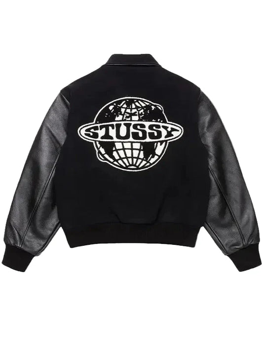 Stüssy Globe Varsity Jacket