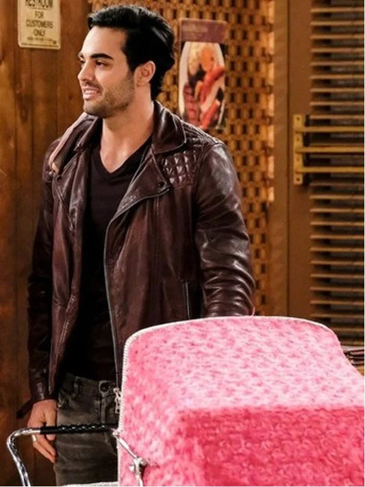 2 Broke Girls Shane Brown Biker Jacket