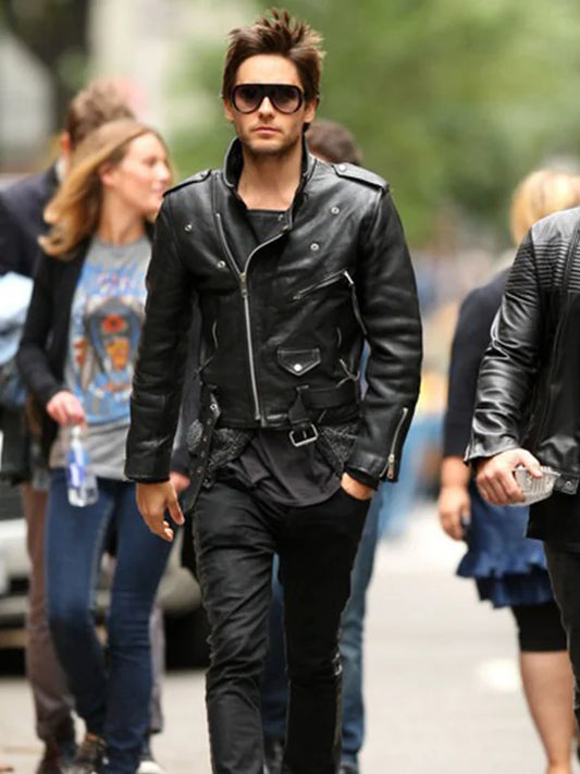30 Seconds To Mars Jared Leto Leather Jacket