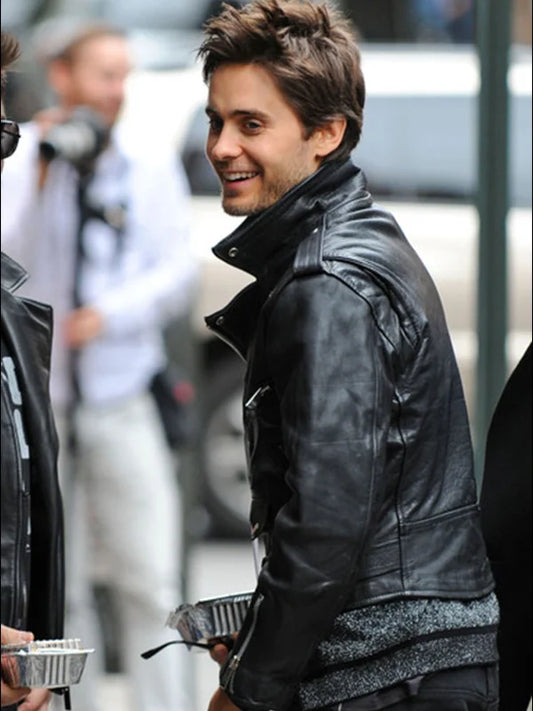 30 Seconds To Mars Jared Leto Leather Jacket