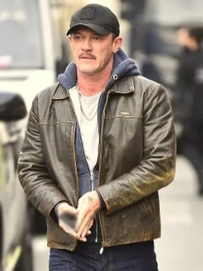 5lbs Of Pressure Luke Evans Leather Jacket