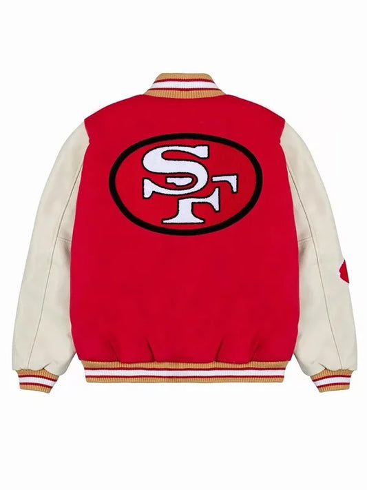 San Francisco 49ers Go Niners Varsity Jacket
