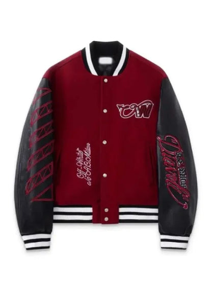 AC Milan x Off-White Ruben Loftus-Cheek Varsity Jacket