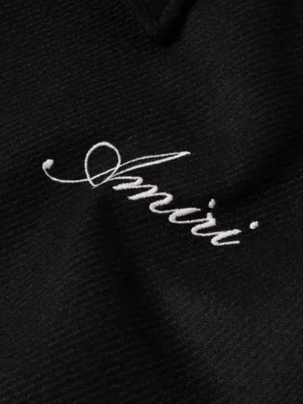 AMIRI Bones Twill Varsity Jacket