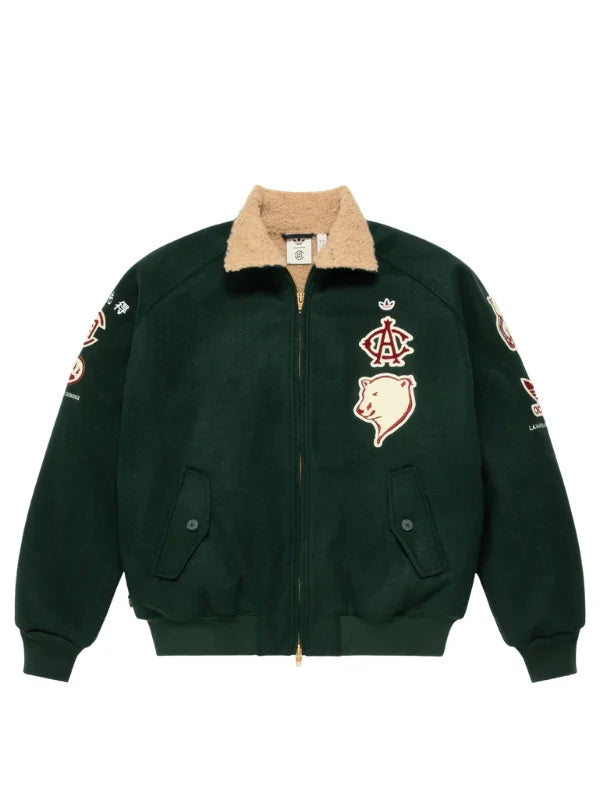 Adidas x CLOT Edison Chen Warmup Jacket Green Night