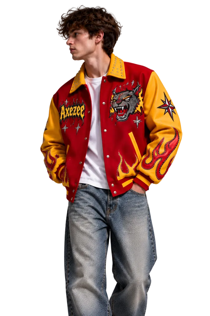 Wild Fire Axezee Varsity Jacket