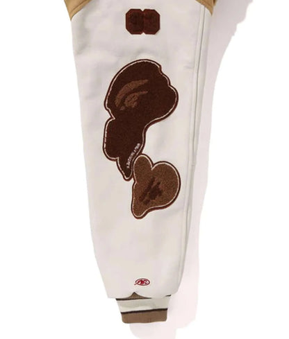 Bape Multi Motif Varsity Jacket