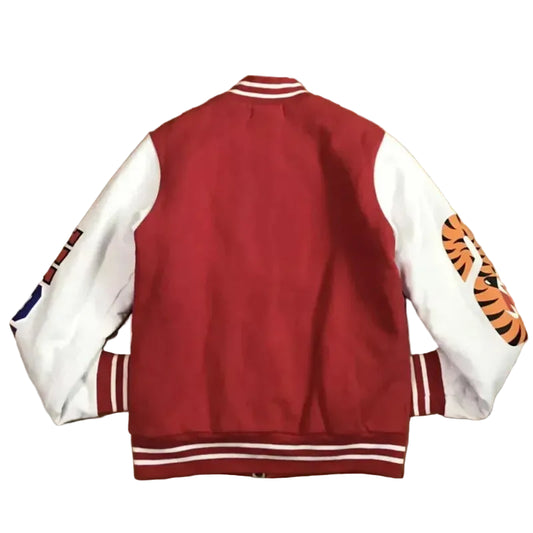 Bape Shark Sweat Varsity Jacket
