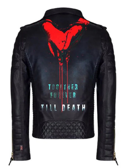 Blooded Hands Till Death 2021 Biker Jacket