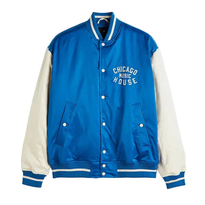 Chicago House Music Baseball Bomber Jacket