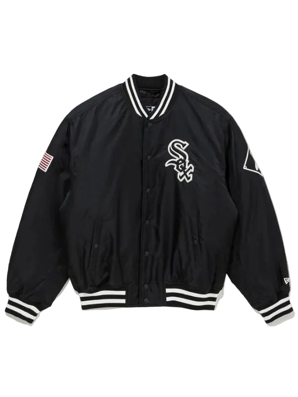 Chicago White Sox MLB Black Stadium Jacket