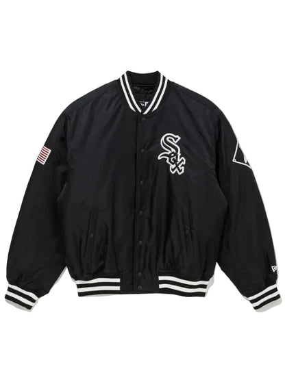 Chicago White Sox MLB Black Stadium Jacket