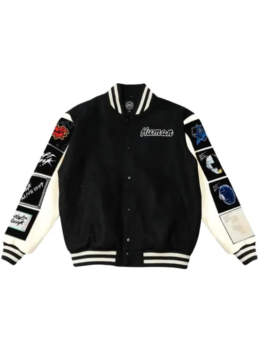 Daft Punk Letterman Black Jacket