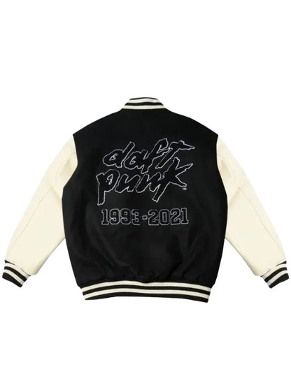 Daft Punk Letterman Black Jacket