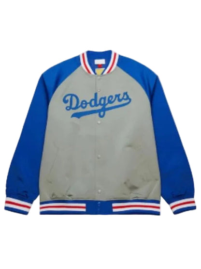 Dodgers Vintage Logo Double Clutch Jacket
