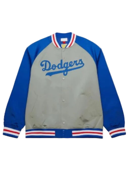 Dodgers Vintage Logo Double Clutch Jacket