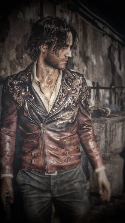 Dr. Luis Serra Navarro Resident Evil 4 Leather Jacket