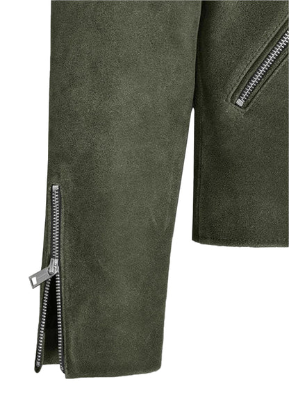 Evrim Moto Leather Jacket