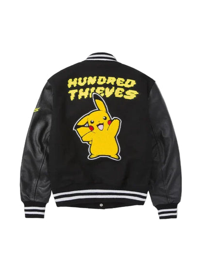 Golden Bear Pikachu Varsity Jacket