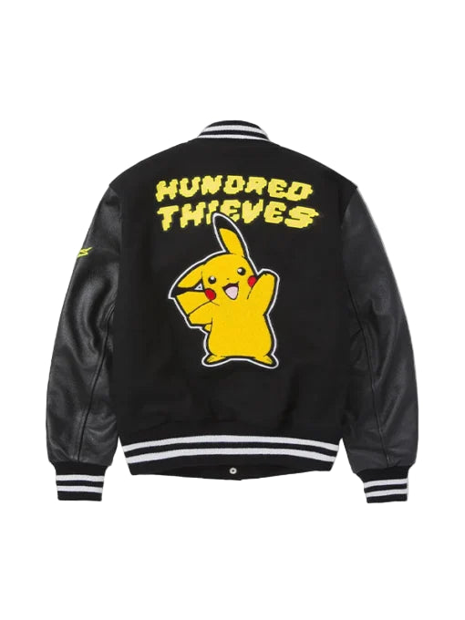 Golden Bear Pikachu Varsity Jacket